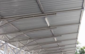 installing Porth Colmon metal roofing